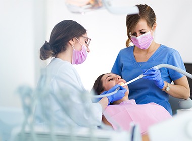 woman under general anesthesia