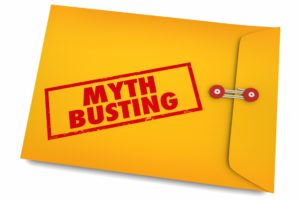 Yellow envelope for myth busting