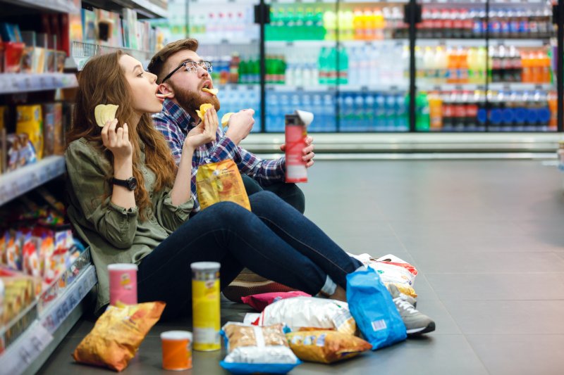 people snacking in Lehigh Valley